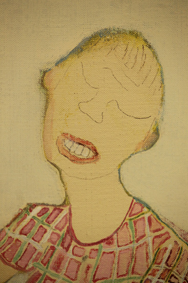 Marietje-(potlood-en-olieverf-op-linnen,-40x30)---detail